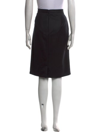 Brioni Virgin Wool Knee-Length Skirt