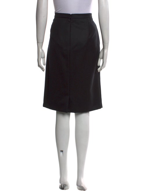 Brioni Virgin Wool Knee-Length Skirt