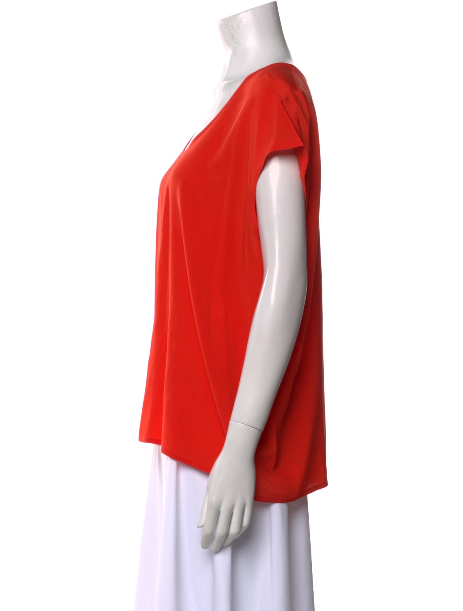 Brioni Silk Scoop Neck T-Shirt