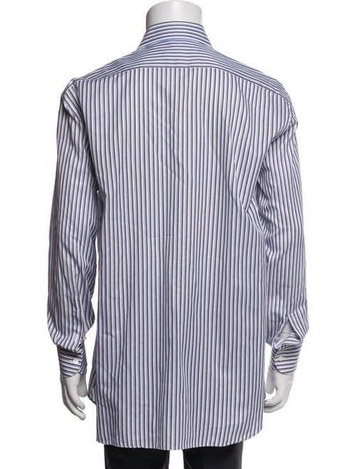 Brioni Striped Long Sleeve Shirt