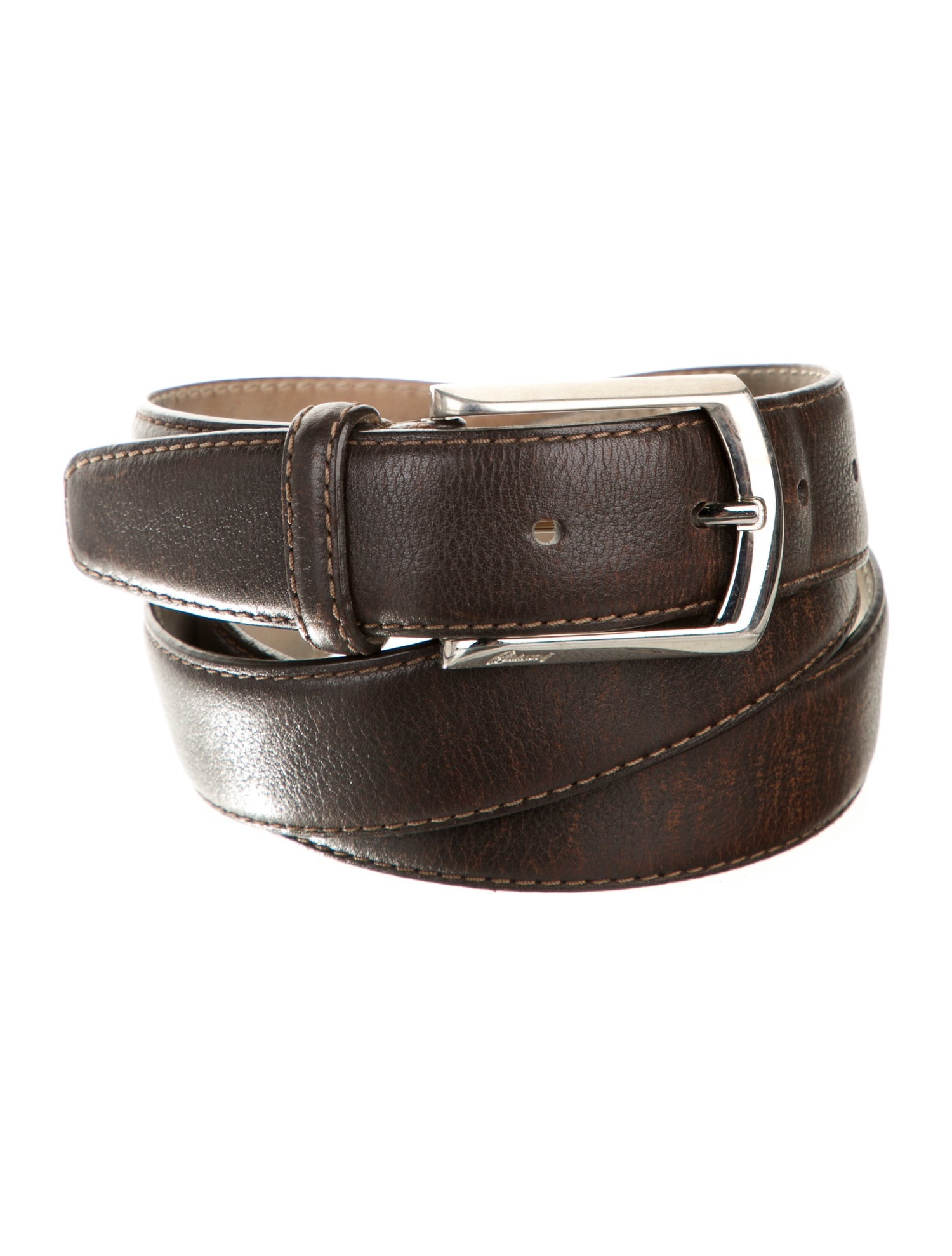 Brioni Leather Waist Belt