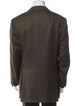 Brioni Cashmere Plaid Print Blazer
