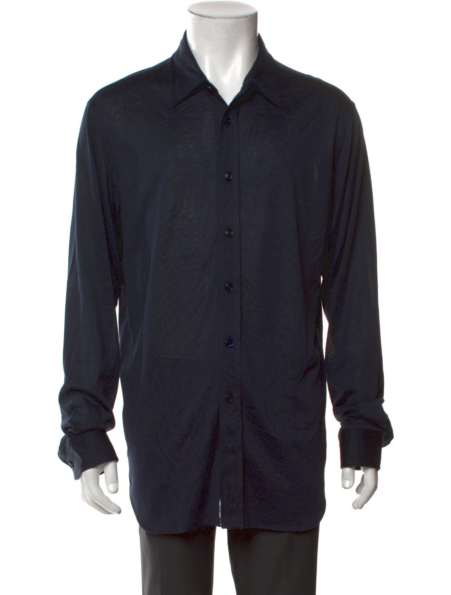 Brioni Silk Collar Polo Shirt