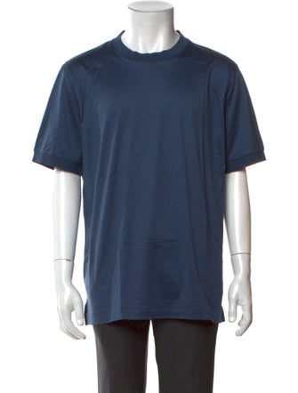 Brioni Crew Neck Short Sleeve T-Shirt