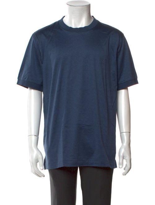 Brioni Crew Neck Short Sleeve T-Shirt