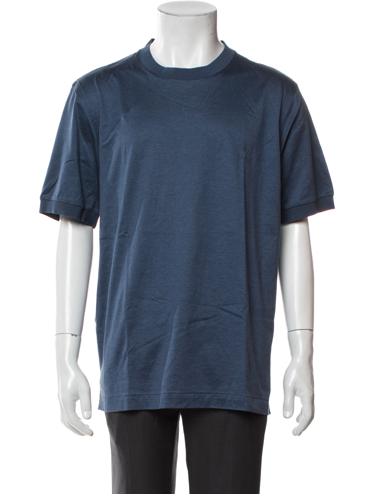 Brioni Crew Neck Short Sleeve T-Shirt