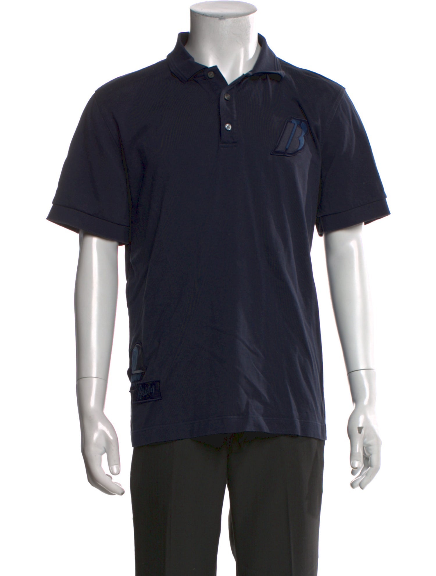 Brioni Collar Short Sleeve Polo Shirt