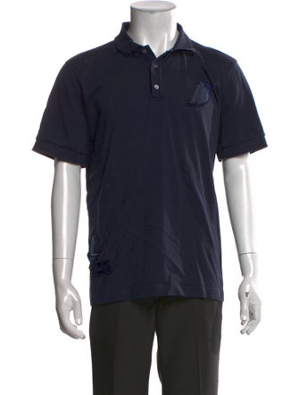 Brioni Collar Short Sleeve Polo Shirt