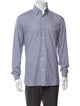 Brioni Striped Long Sleeve Dress Shirt