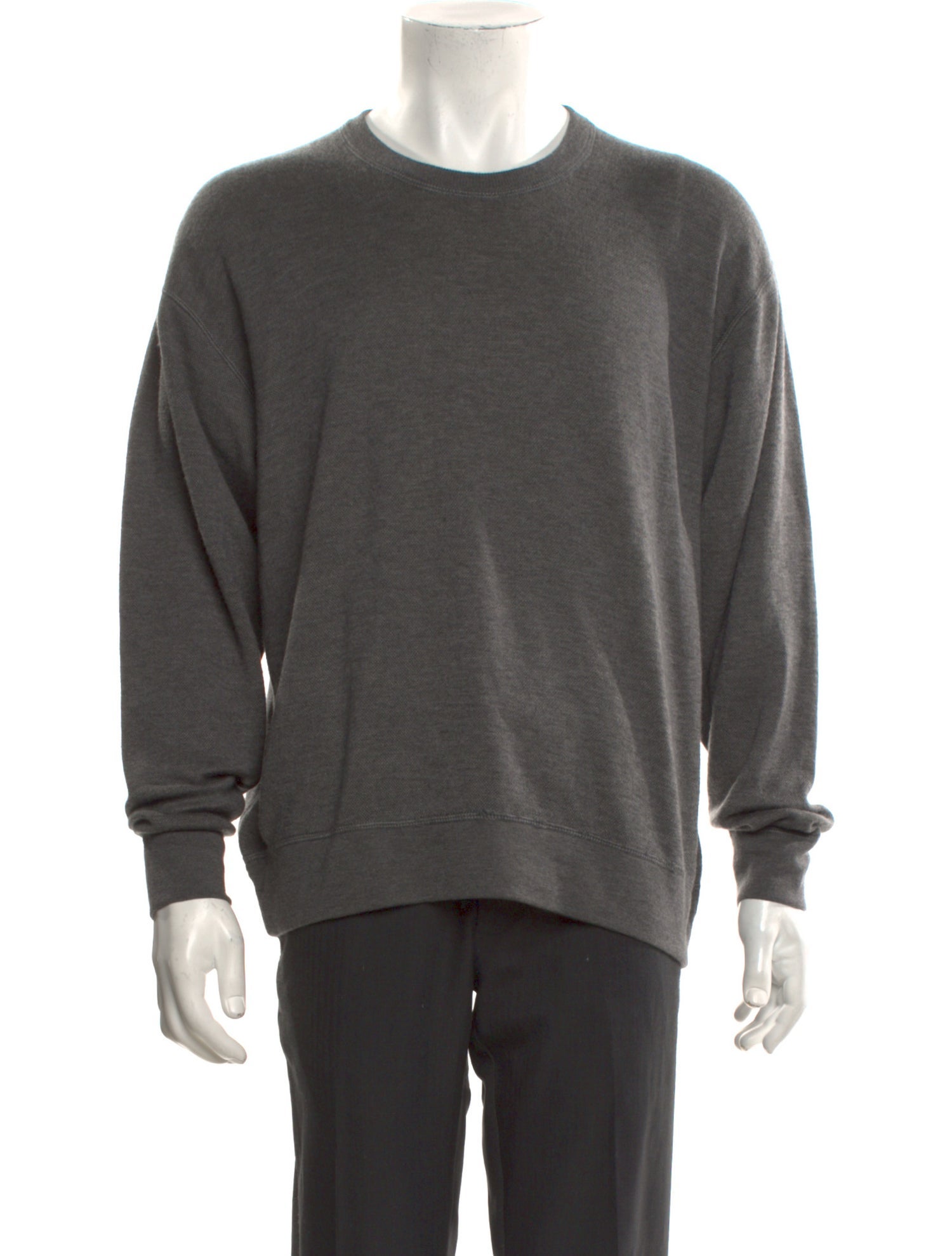 Brioni Crew Neck Long Sleeve Sweatshirt