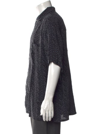 Brioni Polka Dot Print Long Sleeve Dress Shirt