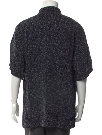 Brioni Polka Dot Print Long Sleeve Dress Shirt