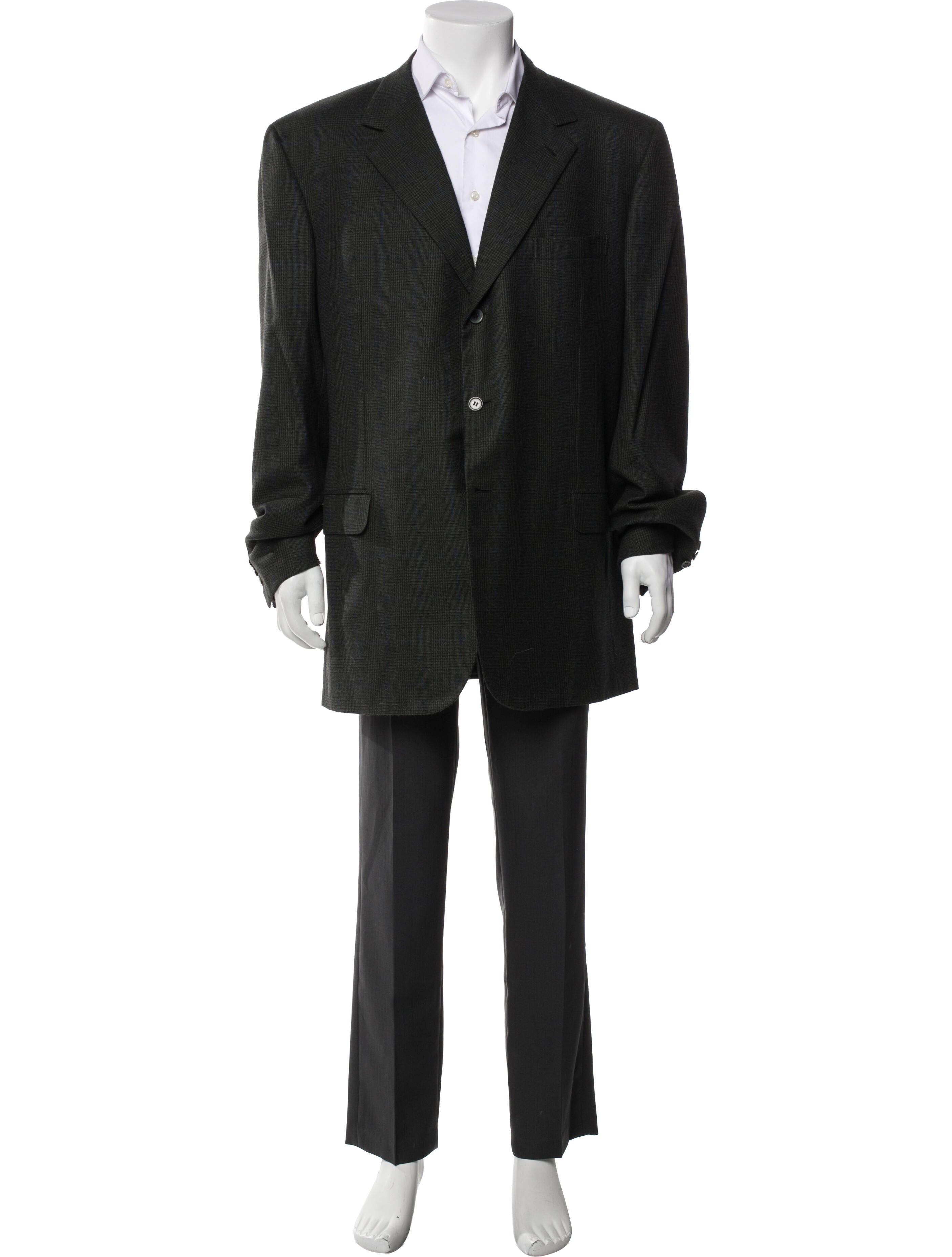 Brioni Wool Patterned Blazer