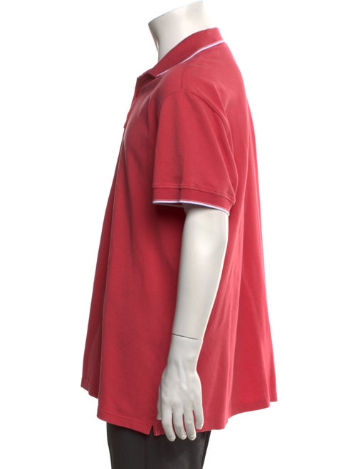 Brioni Collar Short Sleeve Polo Shirt