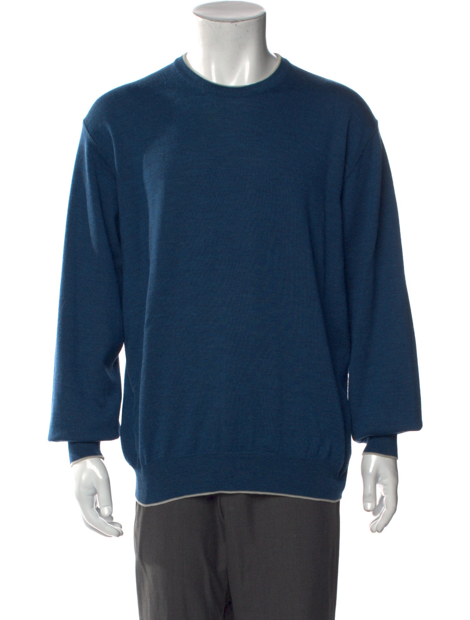 Brioni Wool Crew Neck Pullover