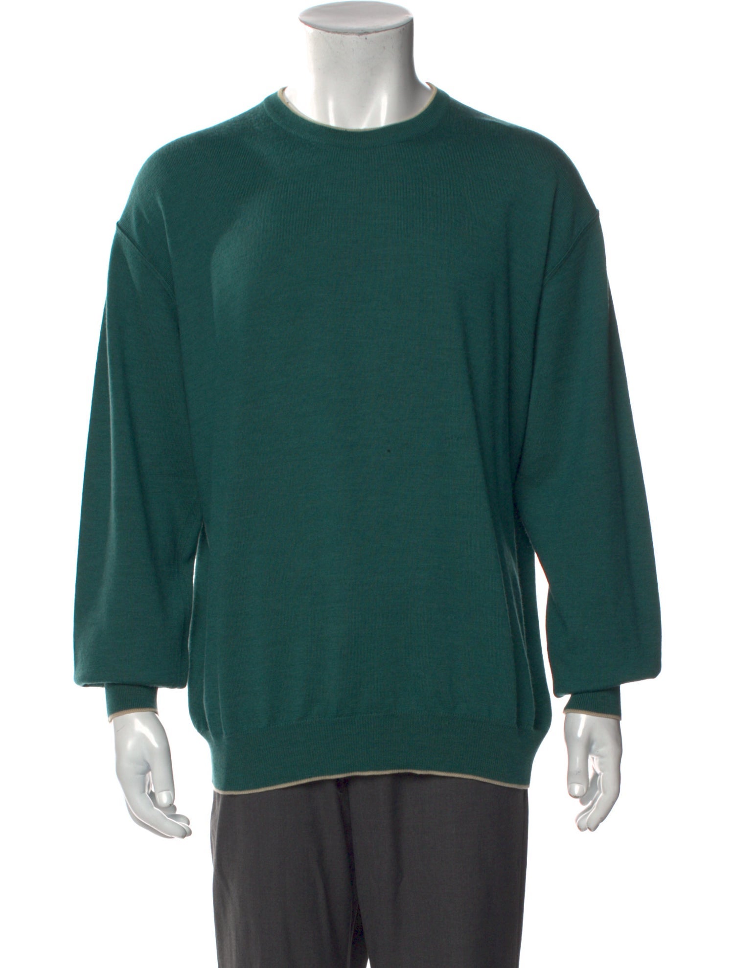 Brioni Wool Crew Neck Pullover