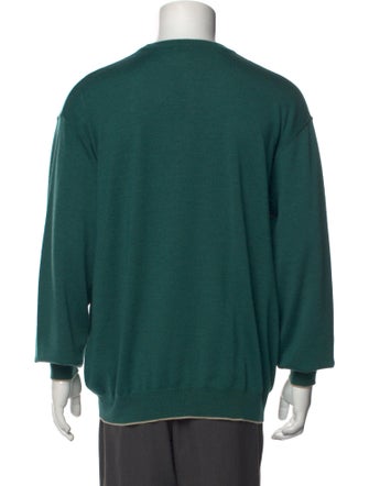 Brioni Wool Crew Neck Pullover