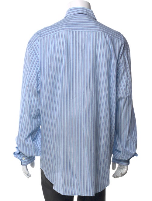 Brioni Striped Long Sleeve Shirt