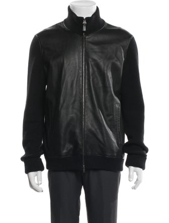 Brioni Virgin Wool Moto Jacket