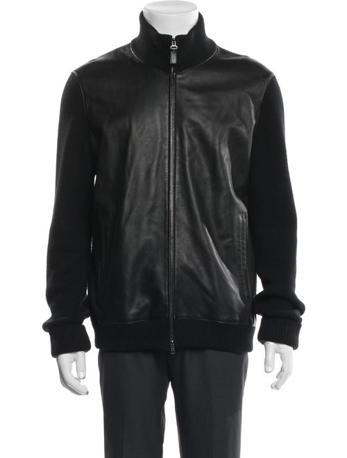 Brioni Virgin Wool Moto Jacket