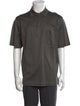 Brioni Collar Short Sleeve Polo Shirt