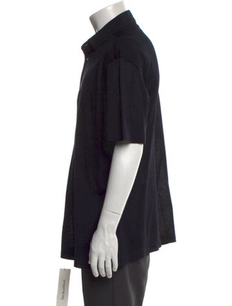 Brioni Collar Short Sleeve Polo Shirt