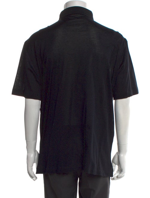 Brioni Collar Short Sleeve Polo Shirt