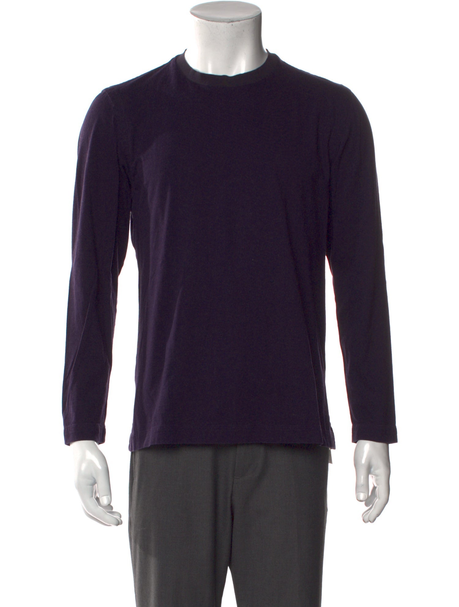 Brioni Crew Neck Long Sleeve T-Shirt