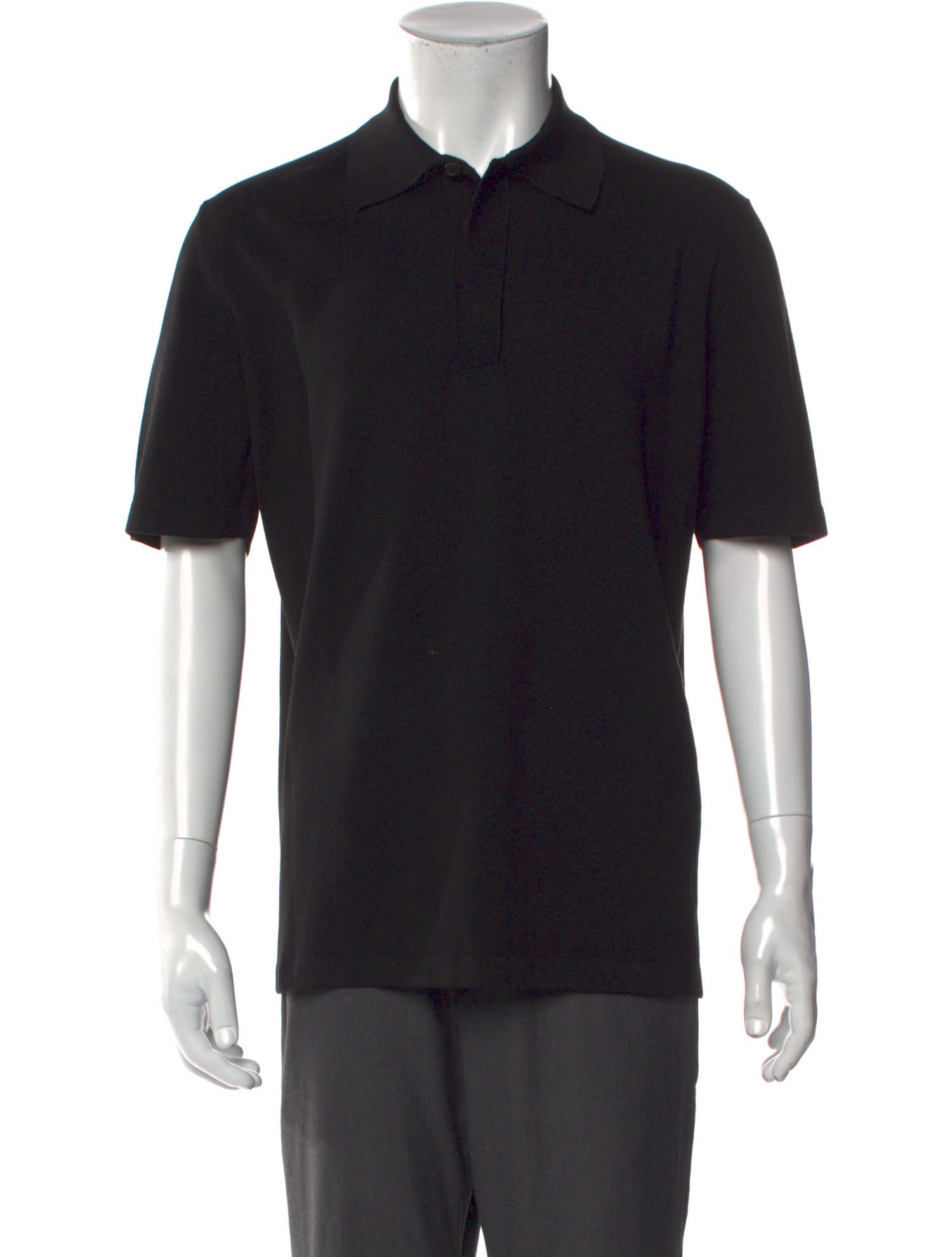 Brioni Silk Collar Polo Shirt