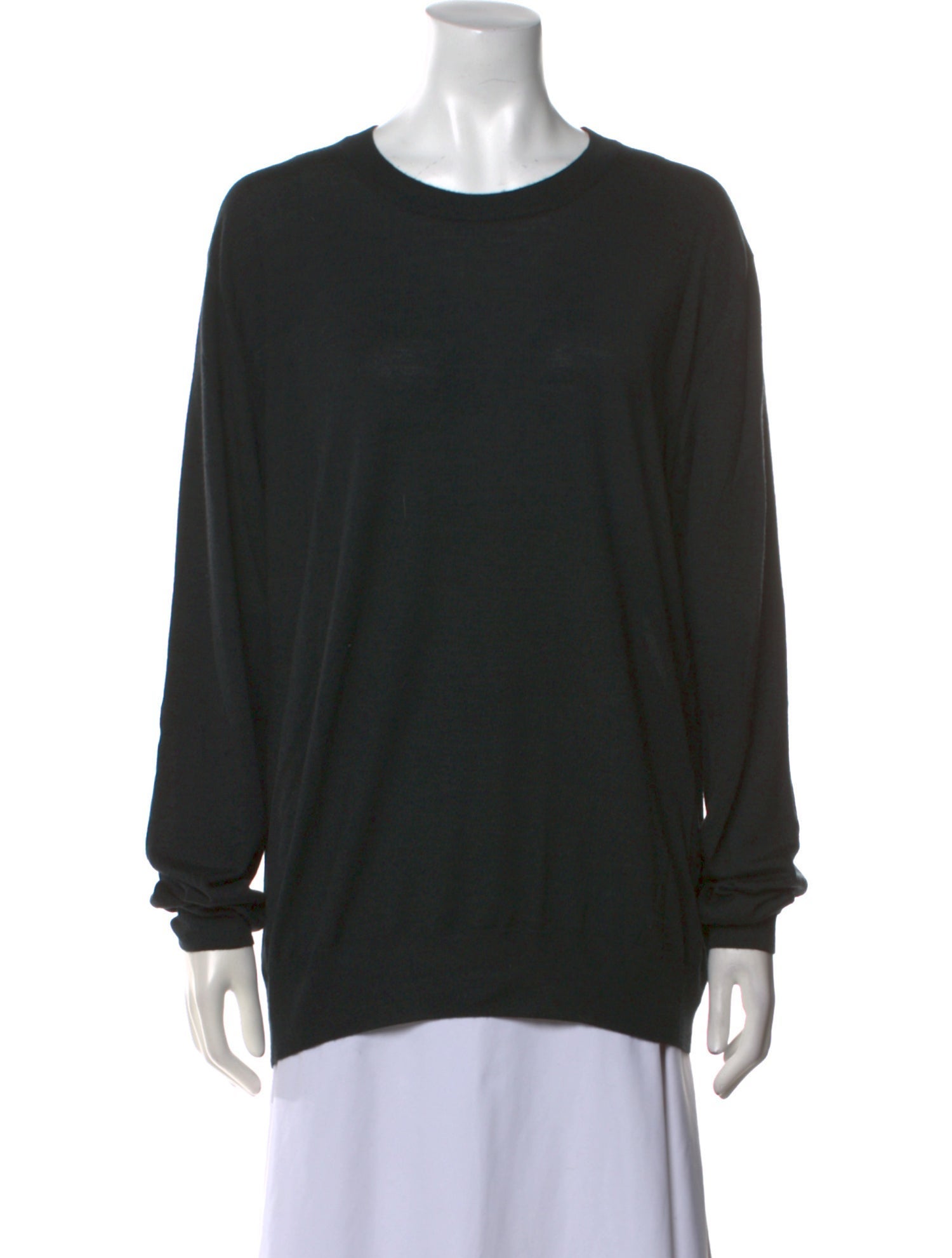 Brioni Wool Crew Neck Sweatshirt