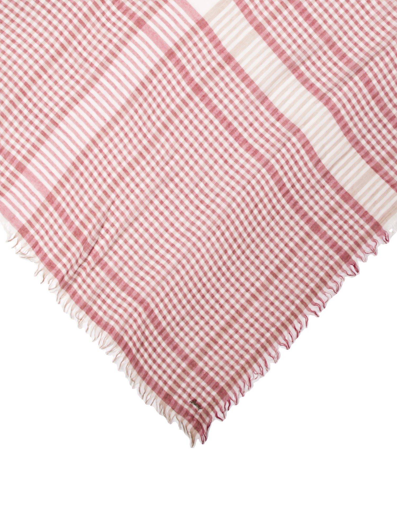 Brioni Cashmere Striped Scarf
