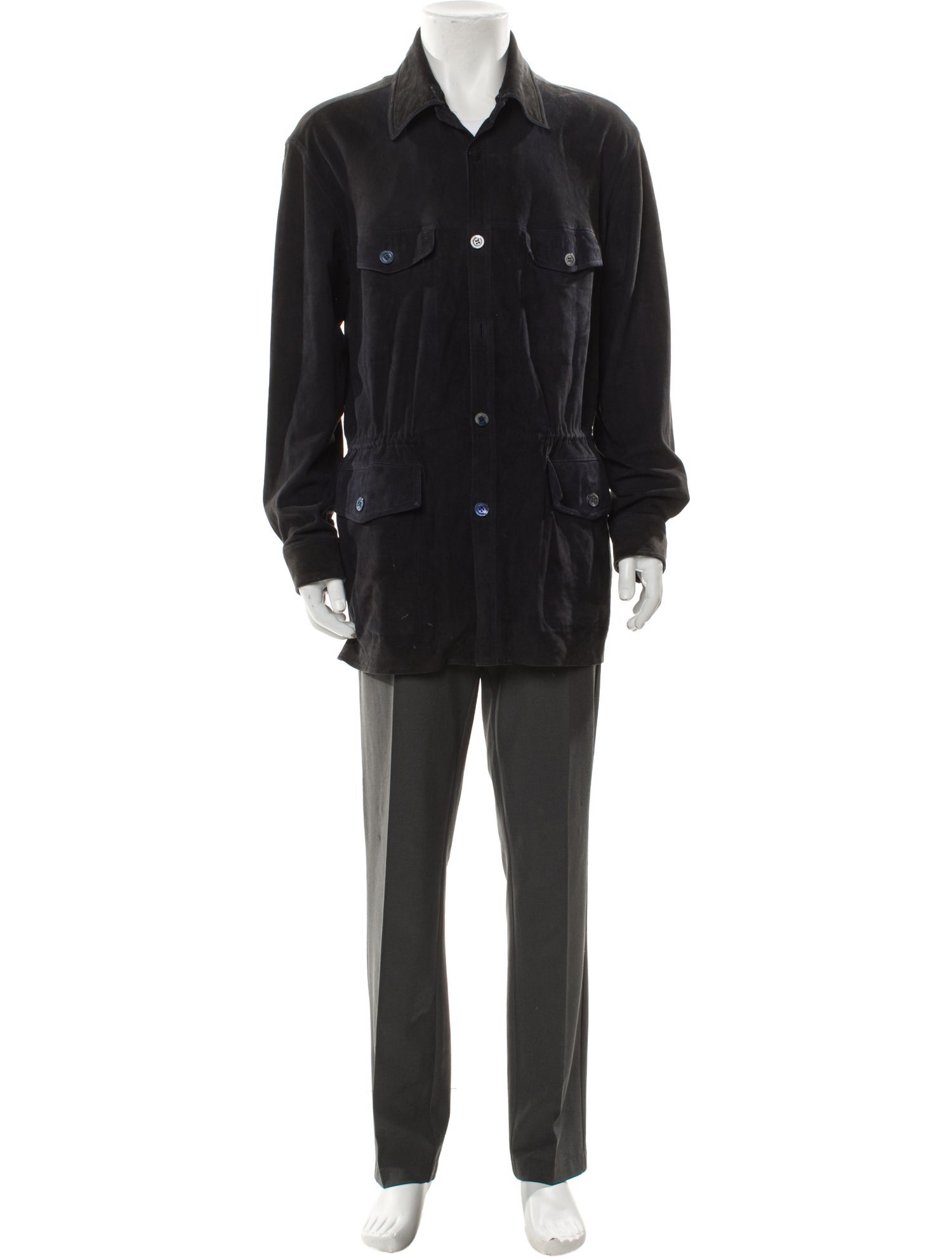 Brioni Silk Trench Coat