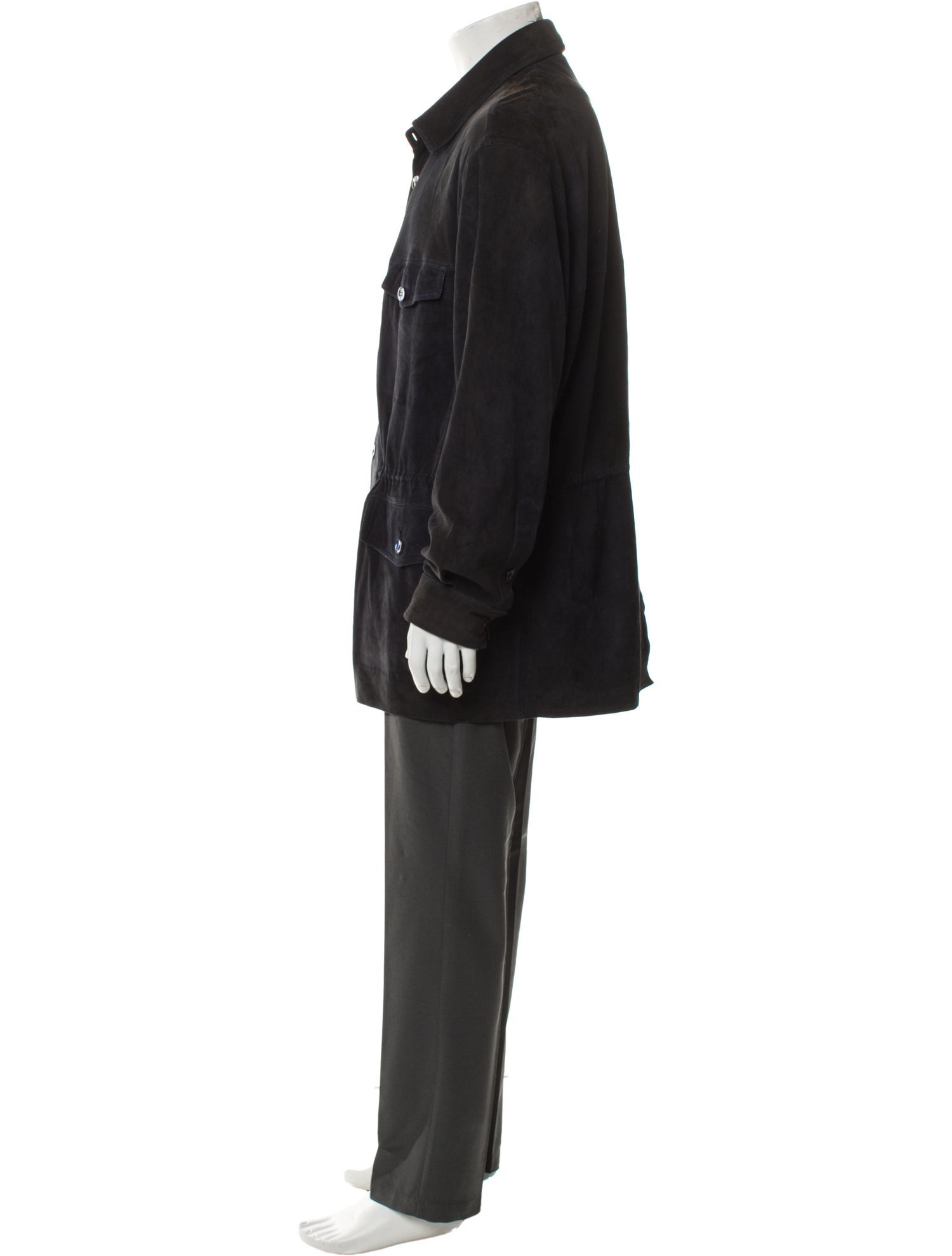 Brioni Silk Trench Coat