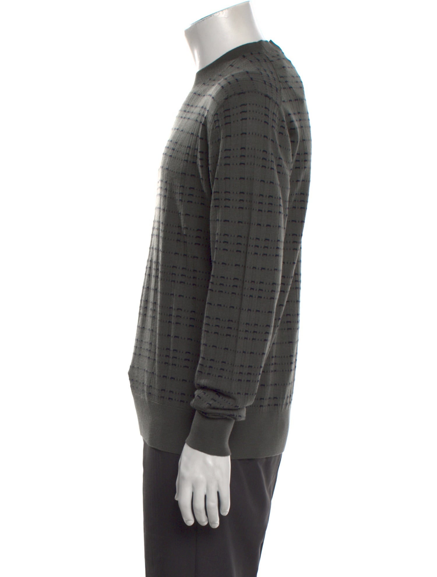 Brioni Wool Striped Pullover