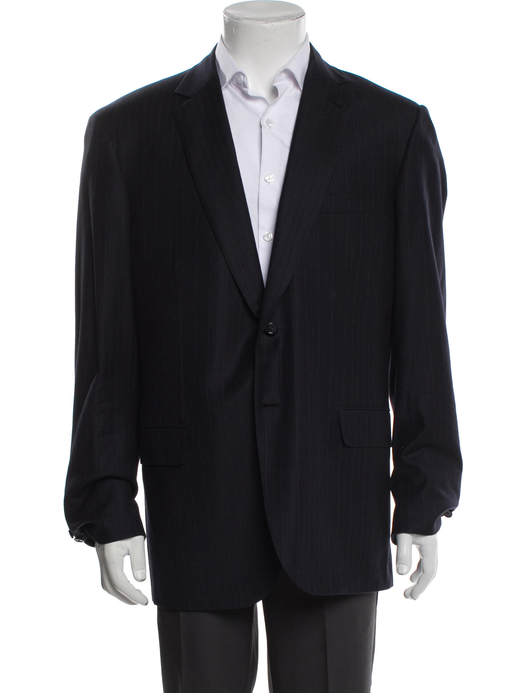 Brioni Wool Striped Blazer