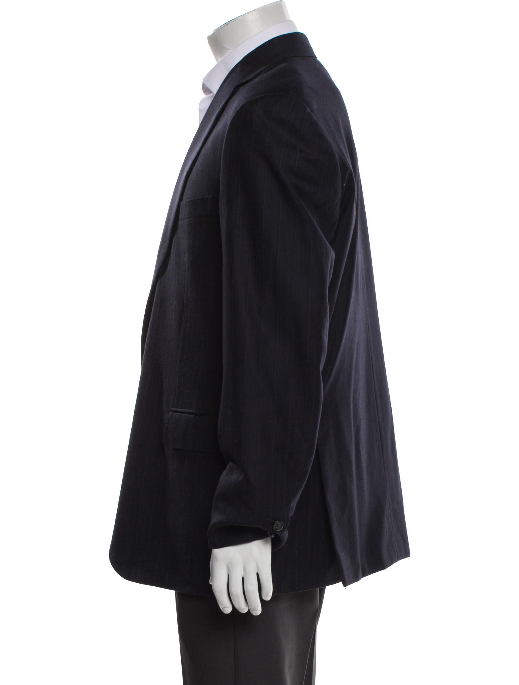 Brioni Wool Striped Blazer