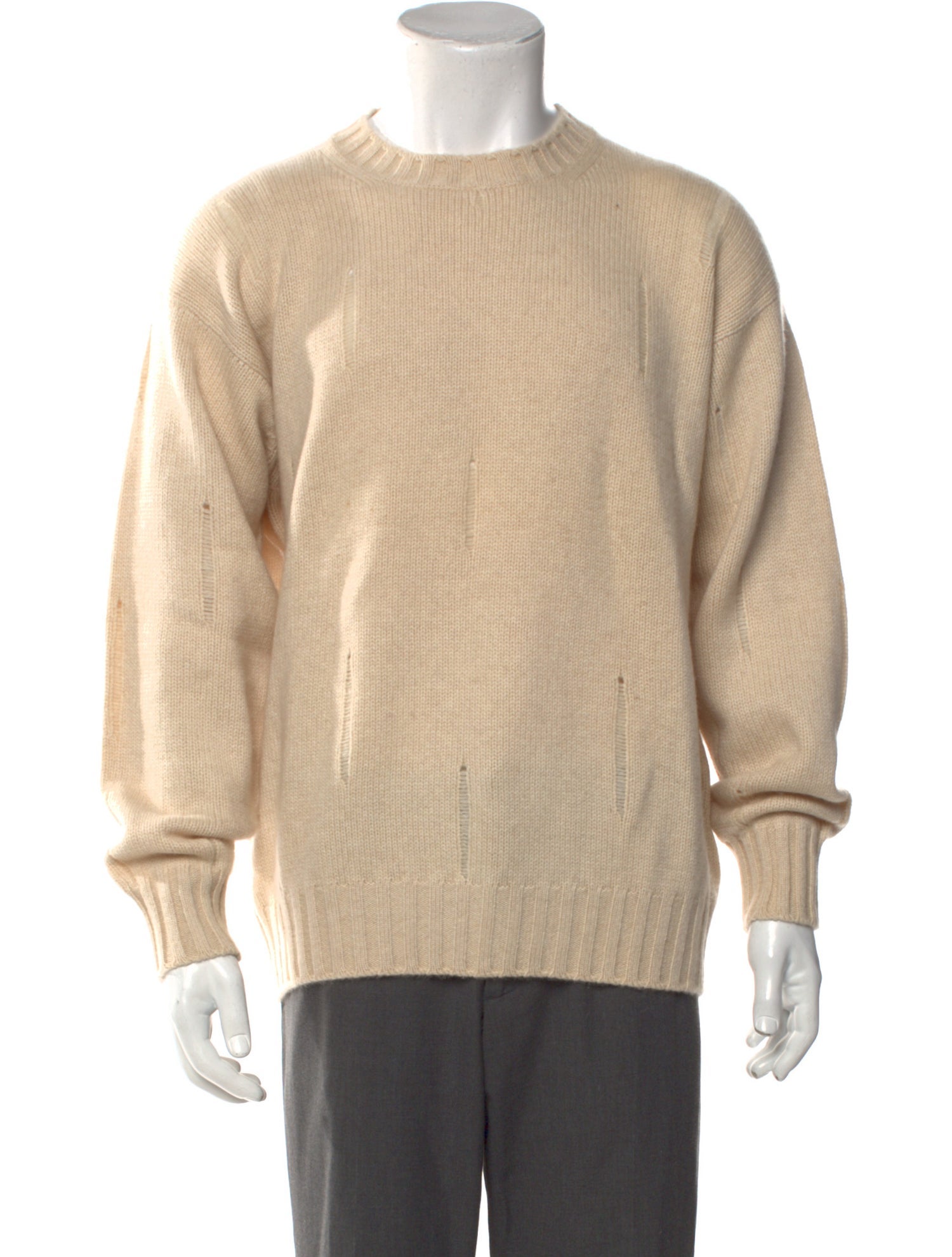 Brioni Cashmere Crew Neck Pullover