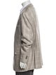 Brioni Plaid Print Blazer