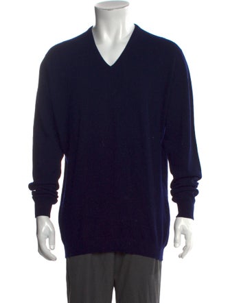 Brioni Wool V-Neck Pullover