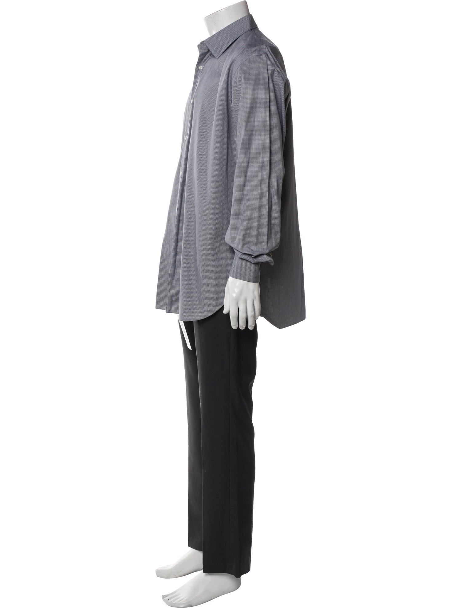 Brioni Striped Long Sleeve Dress Shirt