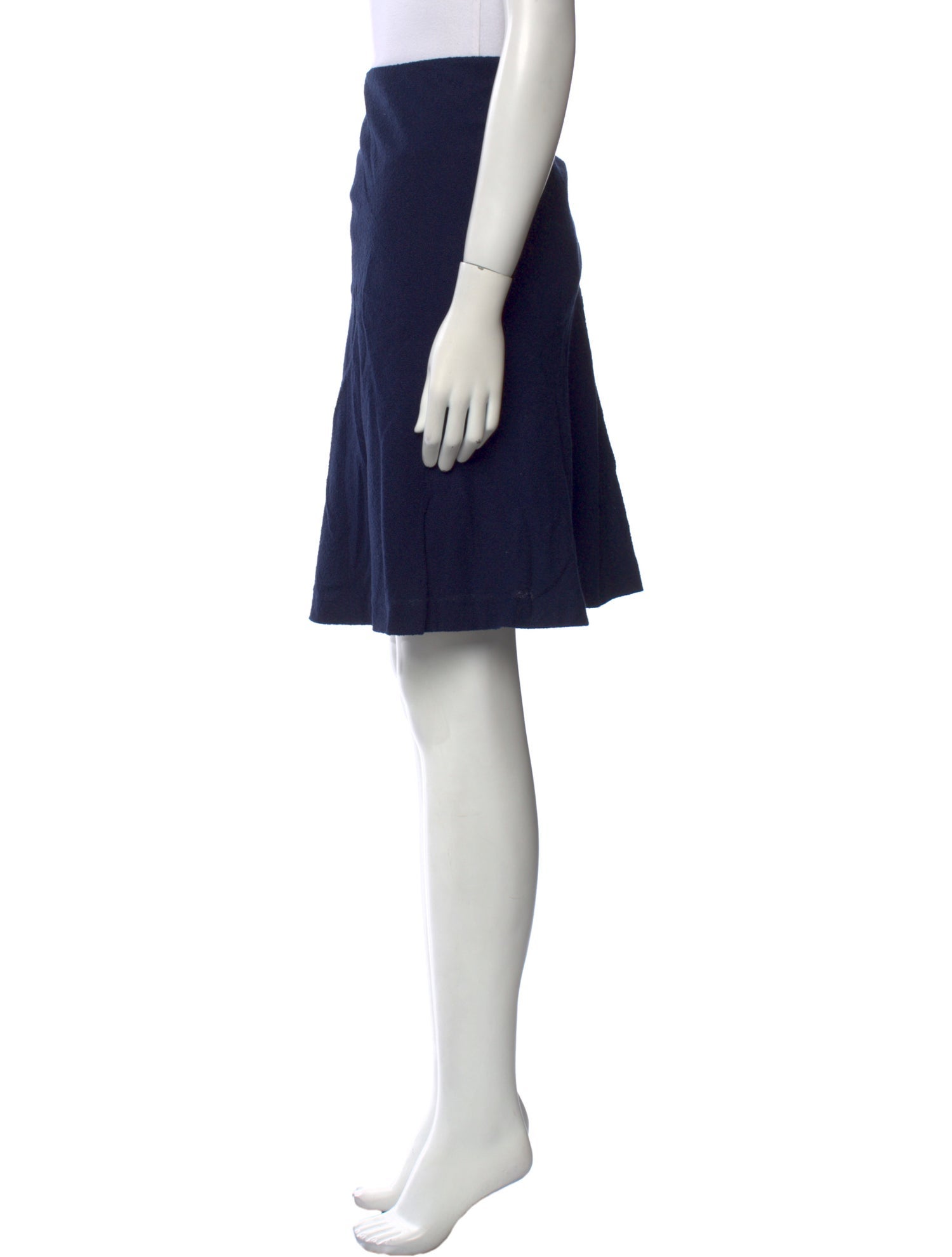 Brioni Pleated Accents Knee-Length Skirt