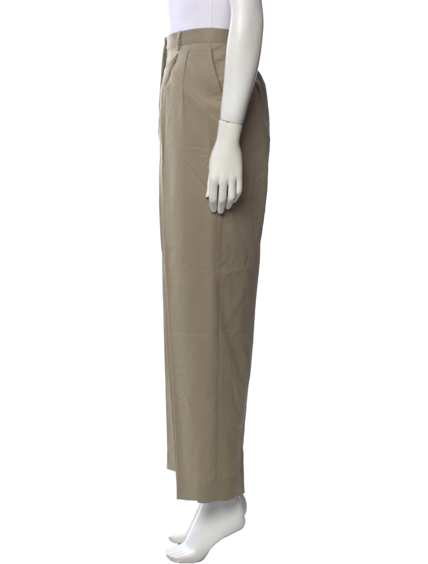 Brioni Wool Straight Leg Pants