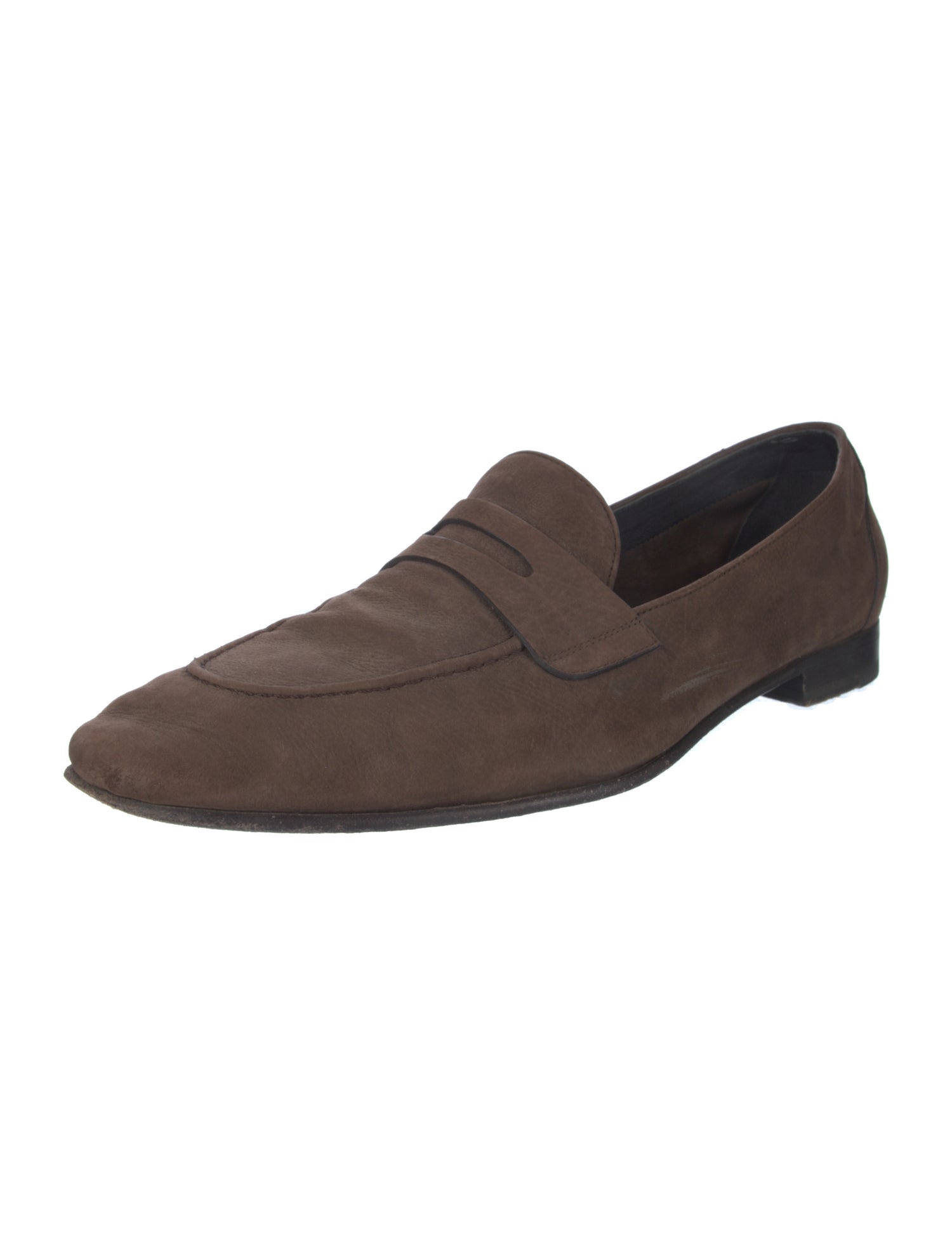 Brioni Suede Dress Loafers