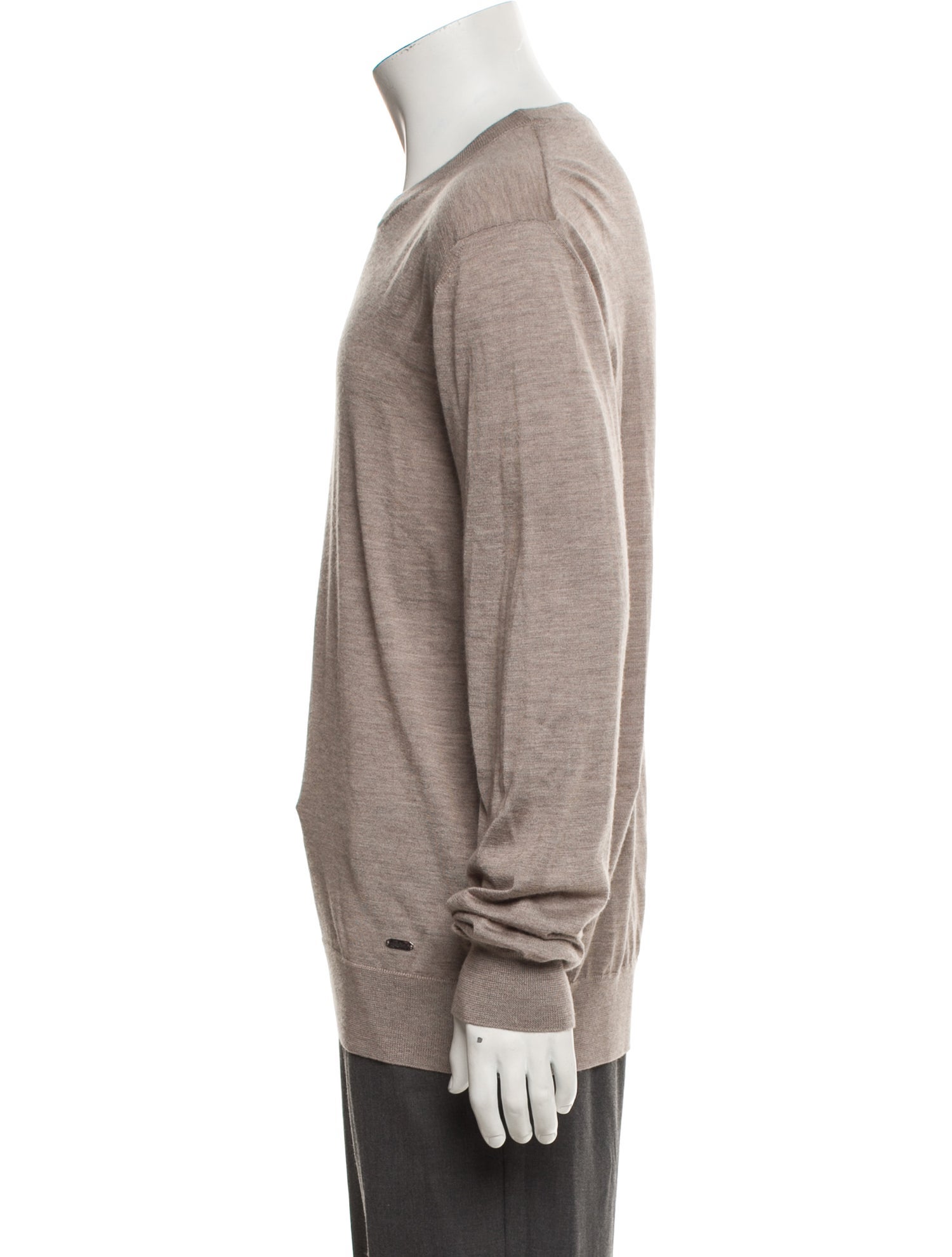 Brioni Crew Neck Long Sleeve Pullover