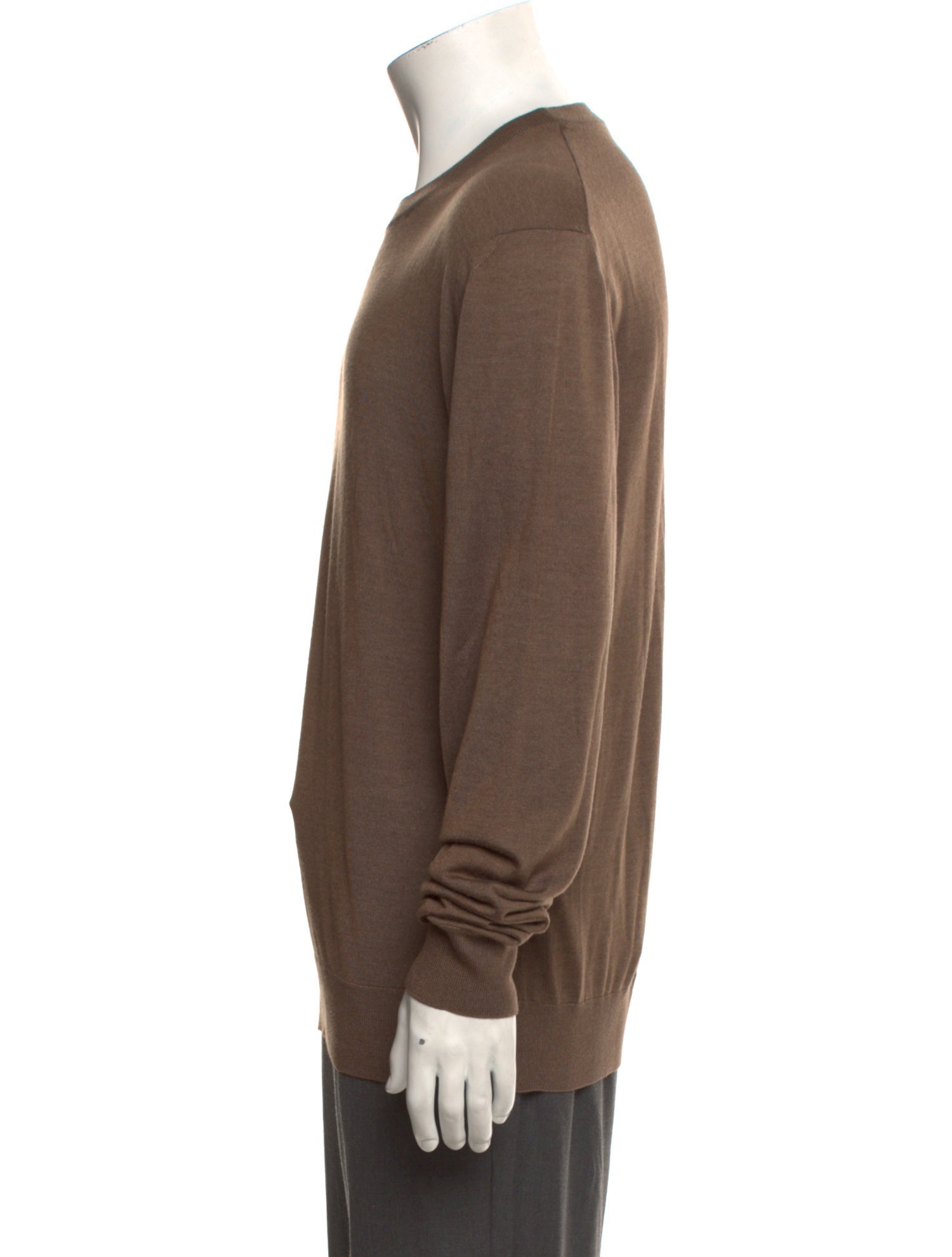 Brioni Crew Neck Long Sleeve Pullover