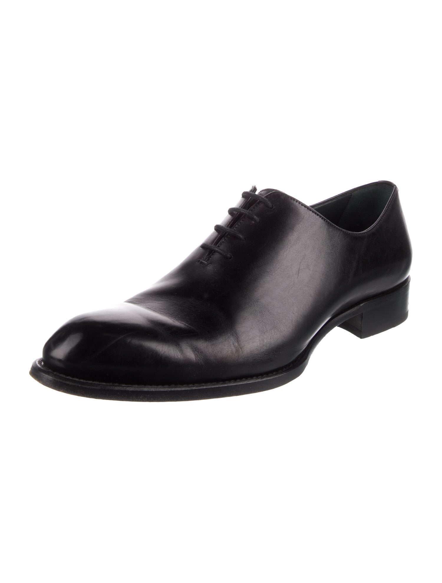 Brioni Leather Oxfords