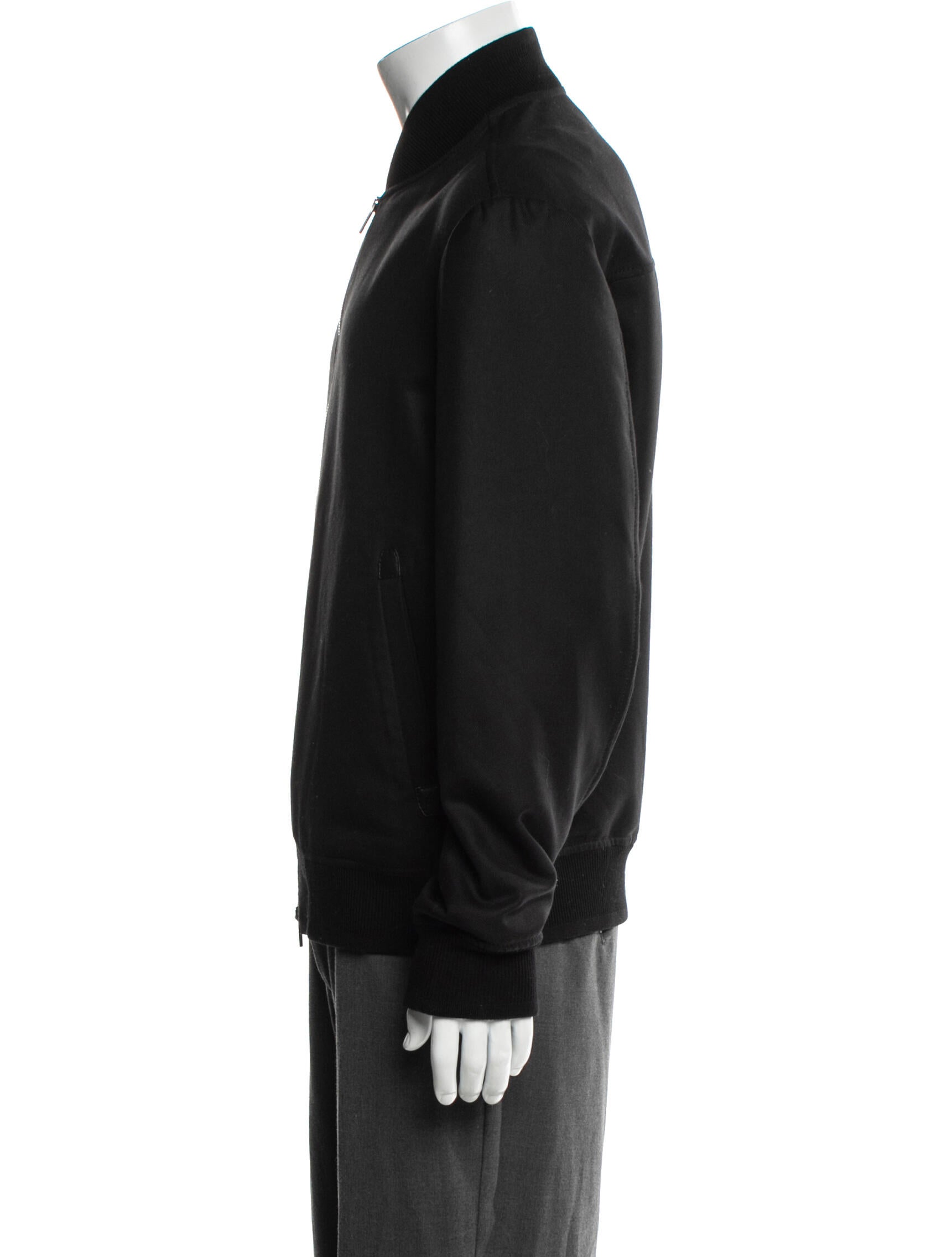 Brioni Virgin Wool Bomber Jacket