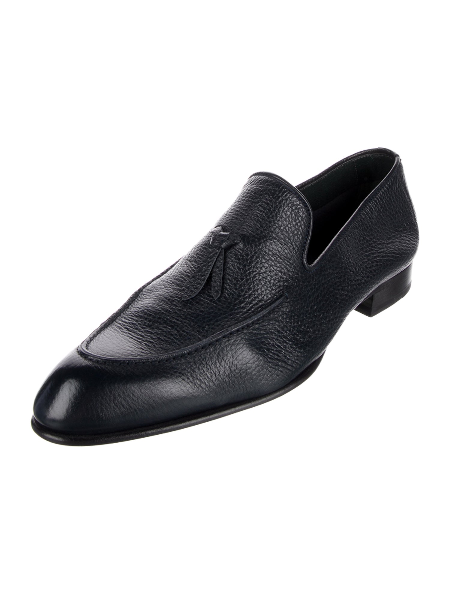 Brioni Leather Dress Loafers
