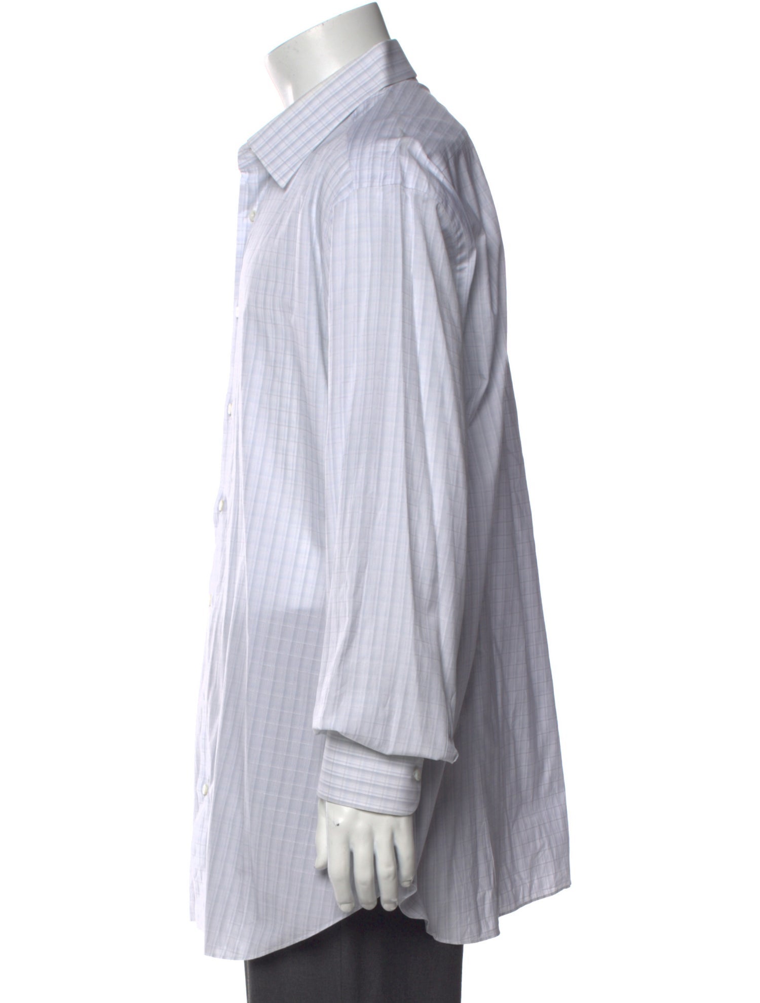 Brioni Striped Long Sleeve Shirt