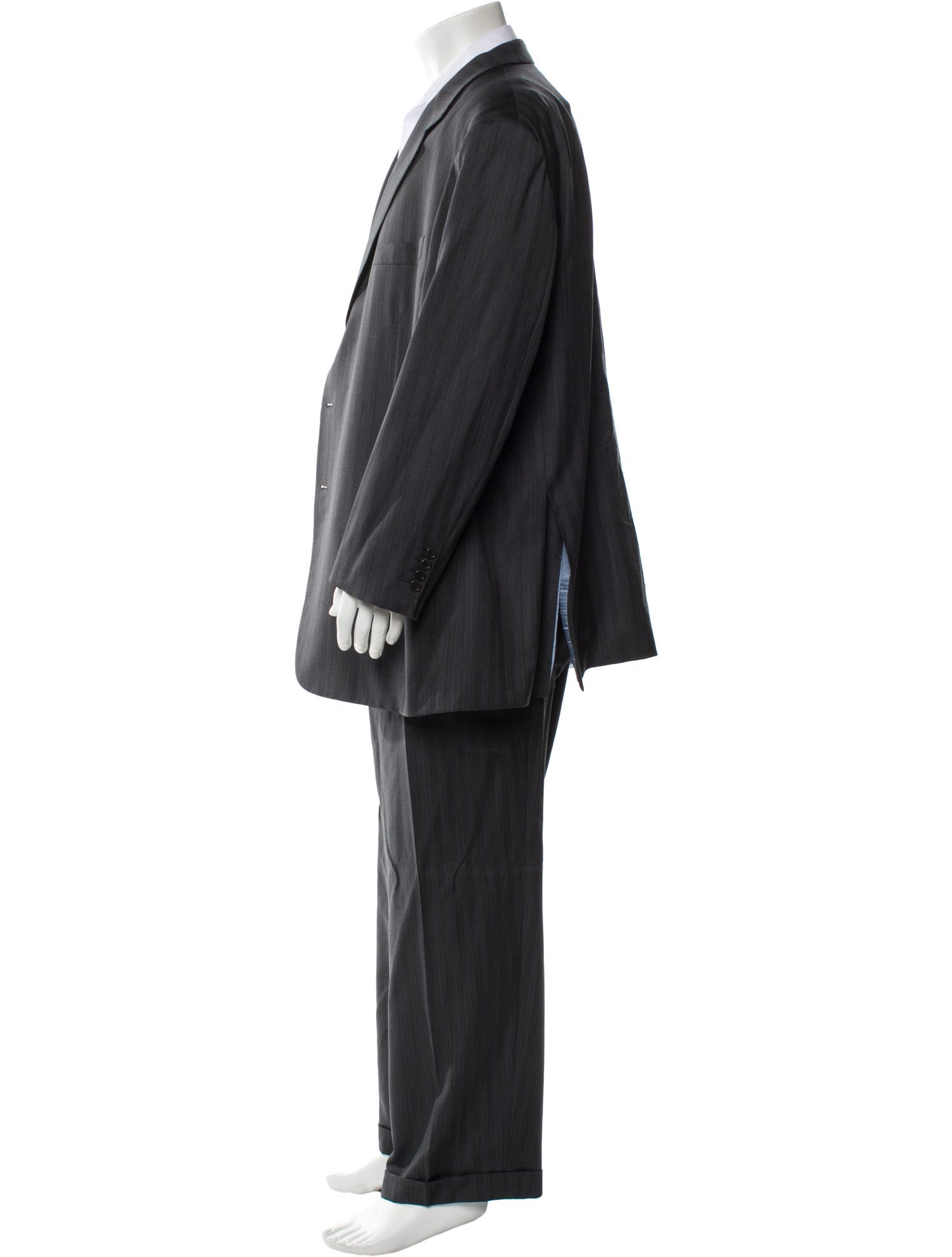 Brioni Wool Striped Two-Piece Suit